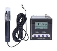 PH Meter, Water Quality Tester with LCD Display, 0.00-14.00 PH Measurement Range, Automatic Calibration for Sewage Treatment