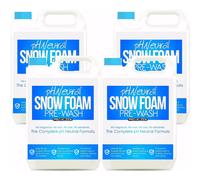pH Neutral Snow Foam Car Shampoo Non-Caustic Pre-Wash 4 x 5L ProKleen White One Size