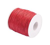 PH PandaHall 100 Yards 1mm Waxed Cotton Cord Bracelet String Beading Thread
