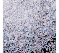 PH PandaHall 10000pcs Glass Round Seed Beads, 2mm Transparent Rainbow Mini Spacers Glass Beads Waist Bead for DIY Earring Bracelets Necklace Eyeglasses Chain Jewellery Making Home Party Decor