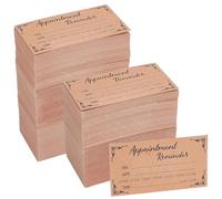 PH PandaHall 1000pcs Appointment Cards, Reminder Cards Business Card Customizable Scheduling Cards for Client Business Hair Salon Dental Office Massage Therapist Grooming Hairdresser, 4.9x8.8cm