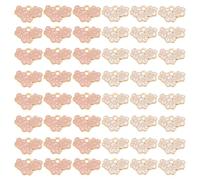 PH PandaHall 100pcs 2 Colors Sakura Flower Blossoms Enamel Charms, Cherry Pendant Jewelry Charms Bulk Cute Keychain Charm for Necklace Bracelet Jewelry Making DIY Crafting Christmas Party Decor