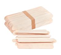PH PandaHall 100pcs Jumbo Craft Sticks, 7.9 inch Wooden Sticks for Crafts Large Stick Tongue Depressors Plant Labels for DIY Classroom Art Projects Crafts Waxing Handles for Wedding Fan Making