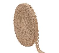 PH PandaHall 10m Upholstery Braid Trim, Hessian Ribbon Burlap Jute Ribbon Gimp Braid Trim Rustic Woven Jute Rope for Costume Hat Shoes Chair Funiture Decoration Wine Bottles Gift Wrapping, 13mm Wide