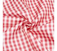 PH PandaHall 118x63 Inch Red Checkered Gingham Fabric Polyester Sewing Cloth Buffalo Plaid Fabric for Quilting Tablecloths Curtains DIY Crafts Christmas Thanksgiving Home Decoration