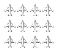 PH PandaHall 12pcs Airplane Brooch Pins Aircraft Brooches Small Plane Brooch Pin Flight Collar Badge Aeroplane Lapel Pin for Women Men Backpack Shirt Hat Bag Tie Suit Accessories Gifts, 2.15x2.2cm