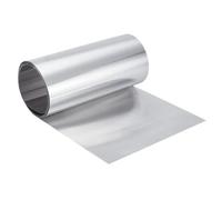 PH PandaHall 12''x 6' Aluminum Flashing Roll, Waterproof Roofing Panels Aluminum Roof Panel Roof Flashing Strip for DIY Craft Roof Flashing Sealing Windows Doors, Thick 0.2mm