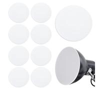 PH PandaHall 13.5cm Lamp Shade Diffuser Cover, 10pcs Ceiling Light Cover Diffuser White Plastic Spotlight Diffuser Covers for Home Office Light Glare Reduction Downlight Spotlight