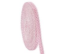 PH PandaHall 13 Yards Polyester Gimp Braid Trim, 5/8 inch Polyester Fringe Trim Fabric Ribbon for Costume Making DIY Crafts Home Decor Curtain Sofa Costume Decoration, Pink