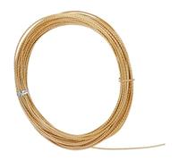 PH PandaHall 18 Gauge 14k Real Gold Plated Twist Wire 33ft Textured Copper Engraved Wire Craft Metal Solder Wires Jewellery Half Hard Copper Wires for Jewellery Making Beading DIY Crafts