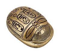 PH PandaHall 1Pc Egyptian Scarab Beetle Ancient Egypt Scarab Figurine Desktop Ornament Collectible Figurine Home Decoration Guardian Amulet for Office Car