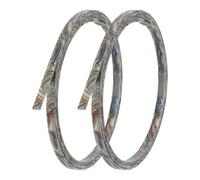 PH PandaHall 2 Pcs Binding Thread Strip 65 Inch (1650 mm) X 3 mm Plastic Edge for Binding for Tarra Classic Acoustic Tarra, Grey