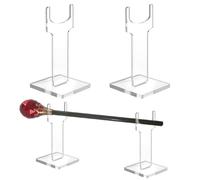 PH PandaHall 2 Sets Clear Display Stand Acrylic Jewelry Display Holder Clear Acrylic Sword Stand for Wands Collectibles Jewelry Sword Figurines Table Home Store Exhibitions, 8x8x15.2cm