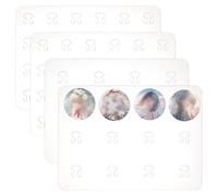 PH PandaHall 2 Size Transparent PVC Ita Bag Inserts Rectangle Badge Display Panel Button Pin Holder Display for Anime Badges Kawaii Decorations Cosplay Events Comic Con Tote Bag, 19.7x27cm