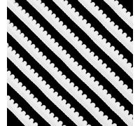 PH PandaHall 22 Yards Pom Poms Balls Fringe Trim White Pompoms Fringe Ribbon, 1/2 inch Single Edge Ball Tassel Trim for Sewing Crafts Curtain Clothes Pillow Home Decoration