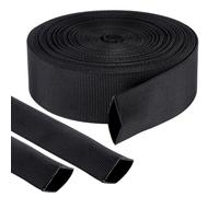 PH PandaHall 26FT Hydraulic Hose Protector Sleeve 1-1/2 inch Black Torch Cable Cover Polyester Split Wrap Cover Hose Sheath Wrap Cutting Wire Sheath Sleeve for Welding Cable Cord Harness Protection
