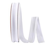 PH PandaHall 27 Yards Double Fold Bias Tape for Sewing, 3/4 inch Bias Binding White Polycotton Bias Binding Tape Continuous Bias Tape DIY Garment for Craft Sewing Seaming Hemming Piping Quilting