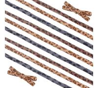 PH PandaHall 27m Satin Leopard Printed Ribbons 3 Styles Animal Pattern Ribbons 10mm Wide Single-Sided Printed Ornament Ribbon Craft Ribbon for Clothes Craft Decoration Gift Wrapping