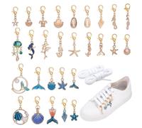 PH PandaHall 28pcs Flower Shoe Charms, Butterfly Shoe Laces Charms Sneakers Decorations Charm Enamel Shoe Charm with 1 Pair Shoelace for Women Sneakers Bag Hat Fashion DIY Decorations
