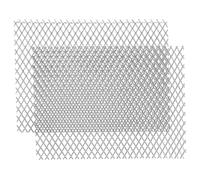 PH PandaHall 2pcs Expanded Metal Sheet Mesh, 15.75x11.8 Inch 304 Stainless Steel Wire Mesh Screen Mesh Perforated Sheets for DIY Project Fireplace Flue Rodent Mesh Pet Screen Dryer Vent Protection