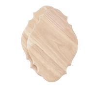 PH PandaHall 2pcs Oval Wood Shield Plaque Unfinished Wood Plaque, Antique White DIY Craft Plaque Wall Hanging Plaque for Home Door Wall Wedding Decor DIY Projects Slab Pallets, 22.2x15cm