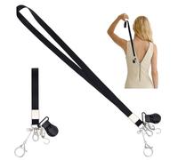 PH PandaHall 2pcs Zipper Helper Pull for Dresses, Black Dress Zipper Pull Helpers Extender Zippers Gripper Zip Tool with 3 Styles Hook Back Zippers Helper for Tight Dress Boots Zips up Dress