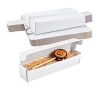 PH PandaHall 30pcs Shipping Boxes, 12.2"Lx2.4"Wx2.4"H Mailing Boxes Corrugated Cardboard Box Small Packing Box for Small Business Home Moving Mailing Packing Gifts Wrapping Storage