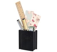 PH PandaHall 3D Printed Bookmark Holder, Black Book Shaped Bookmark Organizer Plastic Book Lover Gift Bookish Accessory for Home Library Office Use Classroom Decor Reading Accessories
