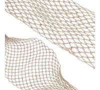 PH PandaHall 4.5m Stretchable Metallic Mesh Ribbon 5cm to 19cm Wide Glitter Wired Ribbon Decorative Mesh Ribbons Craft Trim Ribbons for Decoration Gift Wrapping Bow, Gold