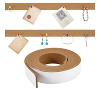 PH PandaHall 4m/ 5.2ft Cork Strips Roll Cork Board Strips for Walls, 4cm Photo Display Cork Strips Push Pin Cork Strip for Walls Bulletin Bar Pin Boards Office School Home Decoration, 5mm Thick