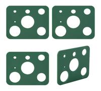 PH PandaHall 4PCS Safety Eyes Insertion Tool Green Auxiliary Tool for Attaching Safety Eyes and Washers Eyeball Gauge Board Rectangle Crochet Tools for Crochet Stuffed Animal Eyes 3/6/10/15/20/25/30mm