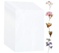 PH PandaHall 50 Sheets Blotting Paper for Flower Press, Absorbent Paper A3 Herbarium Papers Flower Press Papers Blotter Sheets for Herbarium Craft Dried Flowers Art Making, 5.9x7.8 Inch