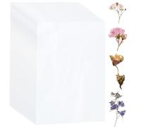 PH PandaHall 50 Sheets Blotting Paper for Flower Press, Absorbent Paper Large A4 Flower Press Papers Herbarium Papers Blotter Sheets for Herbarium Craft Dried Flowers Making, 11.8x7.8inch