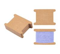 PH PandaHall 50pcs Ribbon Storage Ribbon Spools Organizer Embroidery Floss Bibbon for Thread Holder Empty Cardboard Yarn Bobbin for Cotton Thread Cross Stitch Craft DIY Sewing 3.5x2.5 Inch
