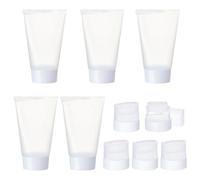 PH PandaHall 5pcs Touch Up Paint Brushes, Refillable Paint Roller Brushes White Wall Repair Tool Kit for Wall Furniture Door Scratch Repair, 100ml