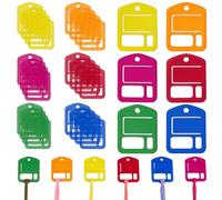 PH PandaHall 6 Colors Embroidery Floss Drops 30pcs Acrylic Embroidery Thread Bobbins Cross Stitch Thread Bobbin Winding Threads Bobbins Organizers for DIY Craft Sewing Projects Storage, 4x5cm