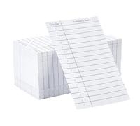 PH PandaHall 600pcs Do List Sticky Notes, 5.1x3 Inch White Schedule Sticky Notes Grid Index Cards Sticky Notes Set for Students Professionals Studying Note Taking Organization Productivity Planning