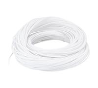 PH PandaHall 60m Wicker Repair Kit Plastic Wicker Strips 3mm Round Rattan Material White Knitting Strips Weaving Repair Supplies for Patio Furniture DIY Crafts Chairs Storage Basket Repairing