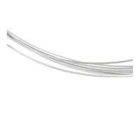 PH PandaHall 925 Sterling Silver Wire 2m Bezel Strip Wire Flat Silver Wires 21 Gauge Jewellery Craft Wires for DIY Crafts Jewellery Making Earrings Bracelets Bezel Sculpting