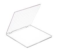 PH PandaHall Acrylic Stamp Block Positioning Platform with Grid Lines