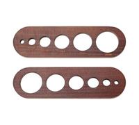 PH PandaHall Auxiliary Tool for Attaching Safety Eyes, Wood Safety Eyes Insertion Tool Eyeball Gauge Board Amigurumi Craft Eyes Tool Crochet Tools for DIY Craft Stuffed Animal Eyes, 6/10/15/20/25/30mm