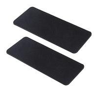 PH PandaHall Black Felt Base Shaper, 2pcs 30.5x15cm/12x5 Bag Bottom Shaper Pad Arc Corner Bag Liner Board Insert for Tote Leather Purse Handbag Crossbody Bag Backpack Canvas Travel Bag, 6mm Thick
