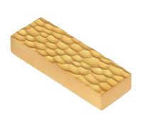 PH PandaHall Chinese Calligraphy Paperweight, Golden Hammer Mark Paper Weight Rectangle Brass Calligraphy Practice Tool Paper Weights for Writing Drawing Beginners Professional Offcice Desk