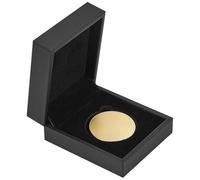 PH PandaHall Coin Display Box Commemorative Coins Organizer Case Challenge Coins Presentation Coins Storage Protector Coin Holder for Collectors Inner Diameter: 44mm, Black