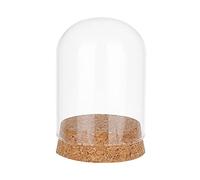 PH PandaHall Glass Display Dome Cloche, Glass Bell Jar with Cork Base Glass Bottles Dome Decorative Jars Display Case for Flower Storage Home Christmas Party Favor Decoration, 5.8x7.6cm
