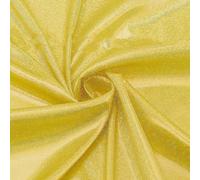 PH PandaHall Golden Metallic Foil Fabric 1.6m Wide Stretch Shiny Laser Fabric Magic Iridescent Foil Fabrics Spandex Stretch Fabrics for Dancewear Crafts Costumes Decoration, 1m