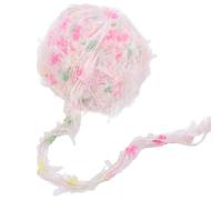 PH PandaHall Hand Spun Art Yarn, 100g/Skein Hand Knitting Yarn Colorful Craft Yarns with Decorative Tassels for Knitting, Crocheting, Weaving, Colorful Craft, Ornaments, 1 Skein