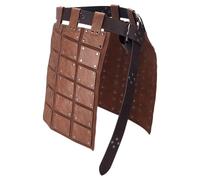 PH PandaHall Leather Waist Armor with Belt Medieval Thigh Armors Double Sides Armor Protector Knights Skirt Armors Retro Middle Ages Cosplay for Men LARP Renaissance Festival Costume Party Stage Show