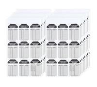 PH PandaHall Pack of 200 Adhesive Inspection Record Labels, 2.8x7.6cm Black Paper Inspection Tags Daily Inspection Safety Stickers for Ladder Maintenance Equipment Safety Record