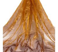 PH PandaHall Sheer Organza Fabric Lace Fabric 1.5x3m Cloth Magic Shiny Fabrics Gauze Fabrics for Dress Stage Show Costume Wedding Clothing Accessories Photography Background